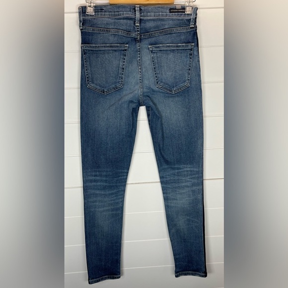 Citzens of Humanity Jeans Womens 27 Rocket Crop High Rise Skinny Western Rodeo - Picture 6 of 14